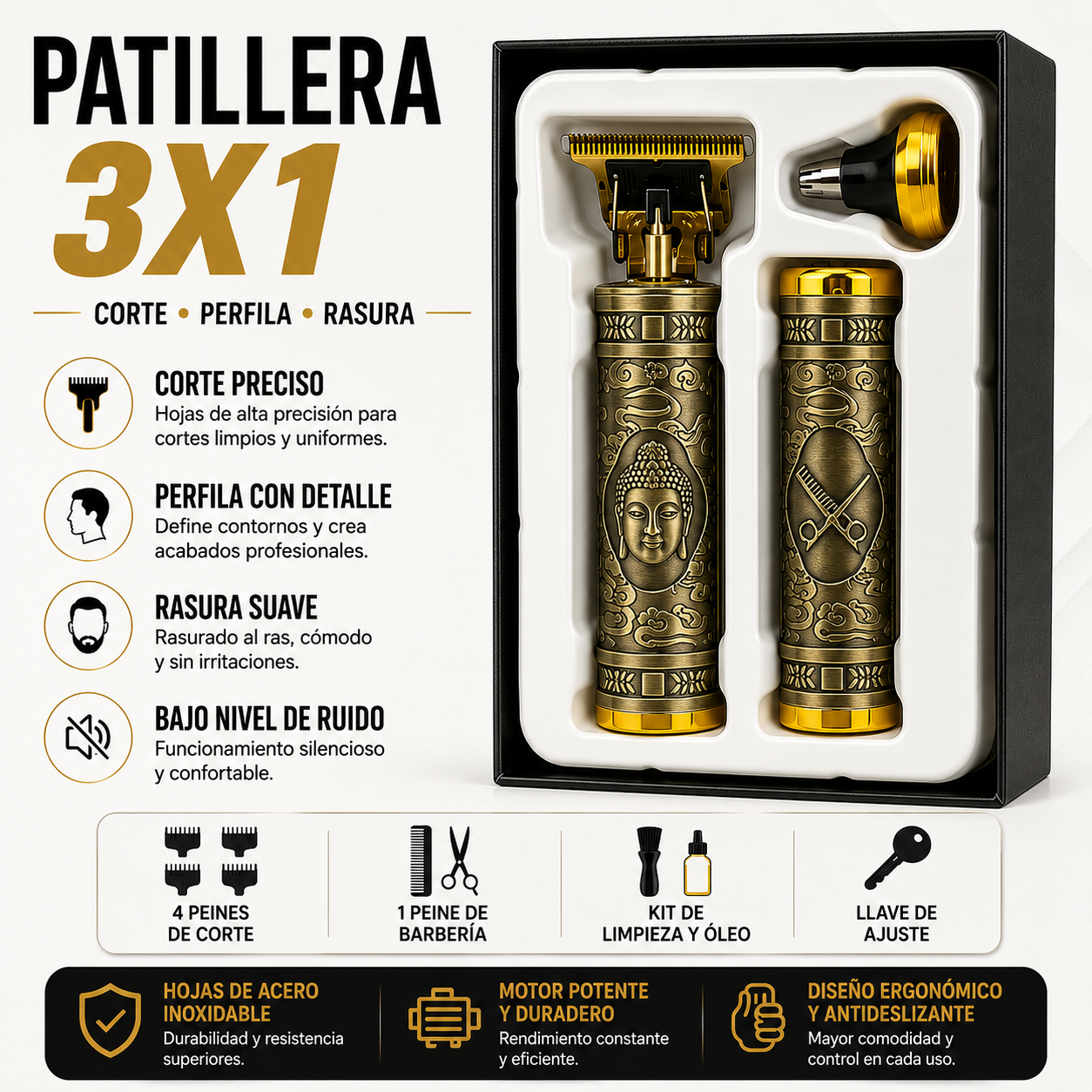 Mega Combo Maquina + Patillera 3 en 1🔥