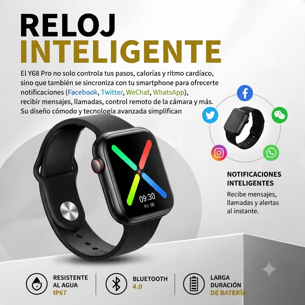 PARLANTE + RIÑONERA ANTIRROBO + SMARTWATCH OBSEQUIO😍